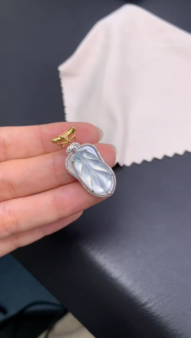 定制翡翠18K金镶嵌模式推广期48小时鉴赏期