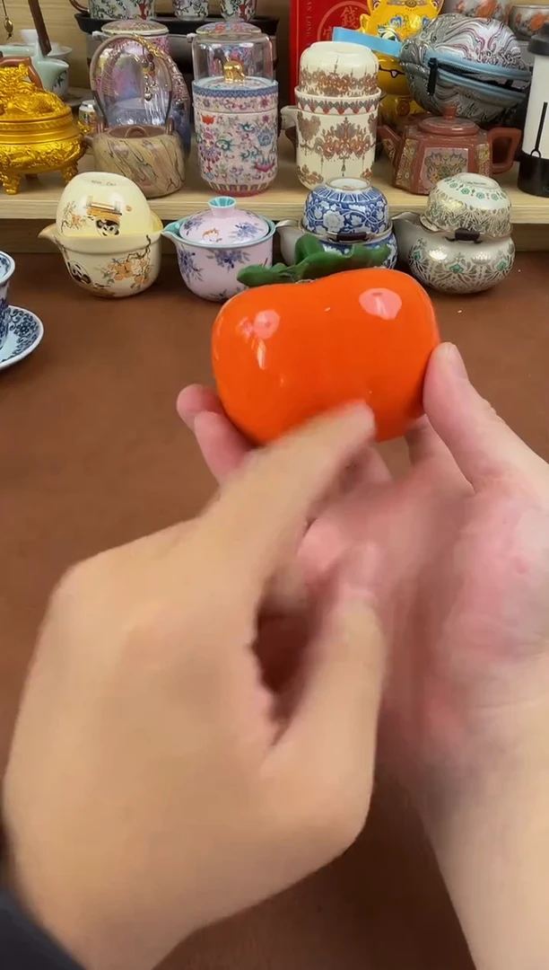 陶瓷茶具摆件旅行套组