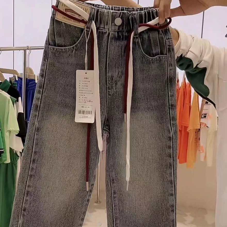 33522高端专享春款牛仔裤牛仔蓝