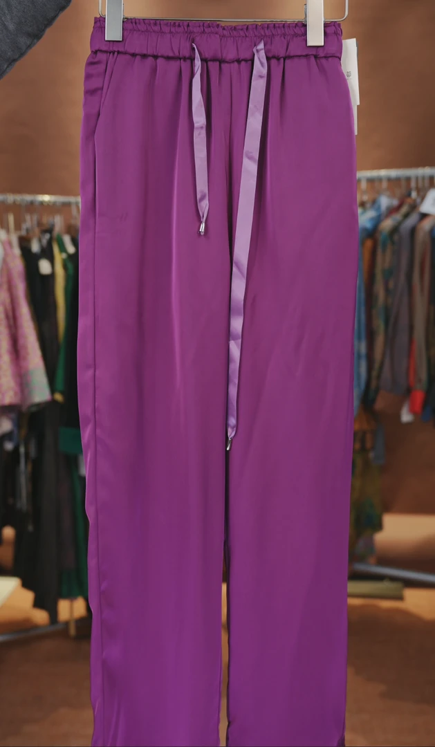 2025新中式秋季新款醋酸裤子