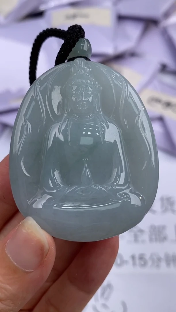 未镶嵌挂件翡翠307692      多人1