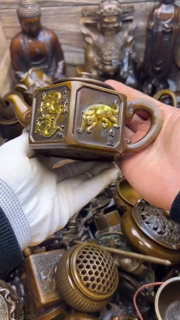 精美铜器，点击下单