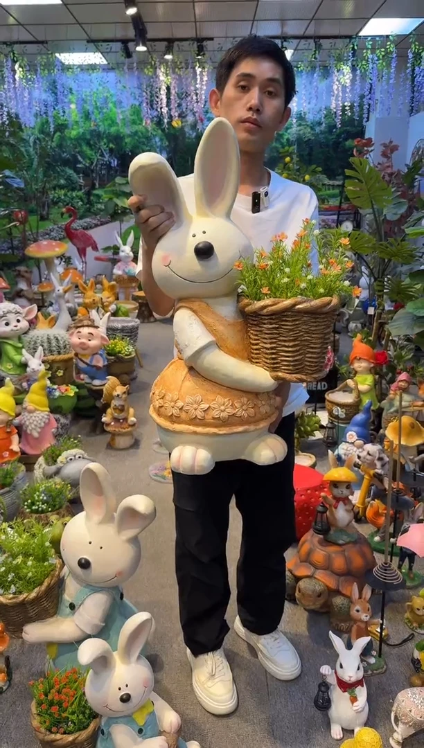 陶瓷花园庭院摆件&00&
