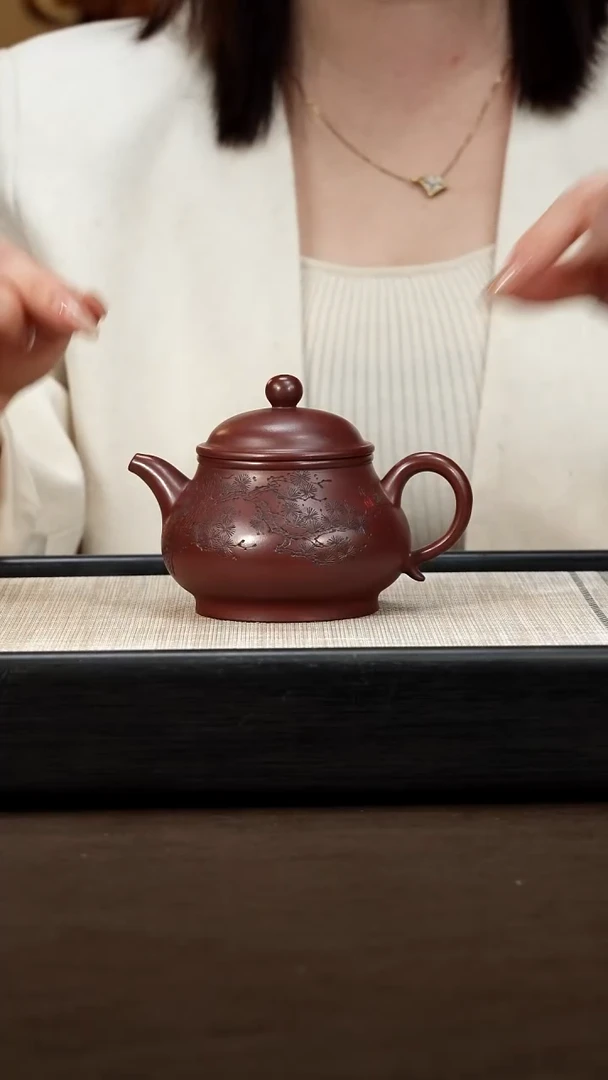 茶壶紫砂【P022】潘壶   宜兴紫砂