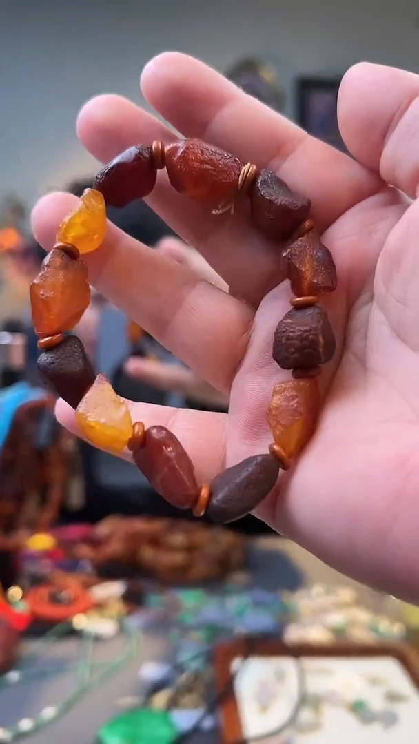 手串琥珀未镶嵌手串