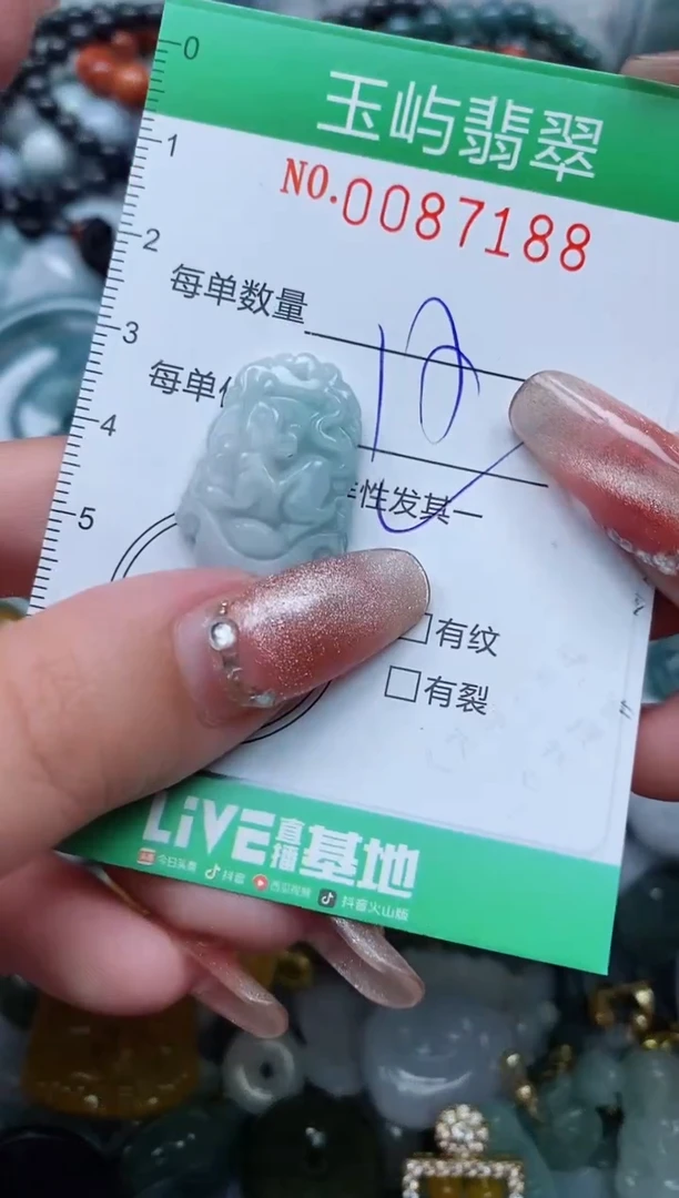 【闪购商品】翡翠颈饰未镶嵌闪购0087188多样性发其一