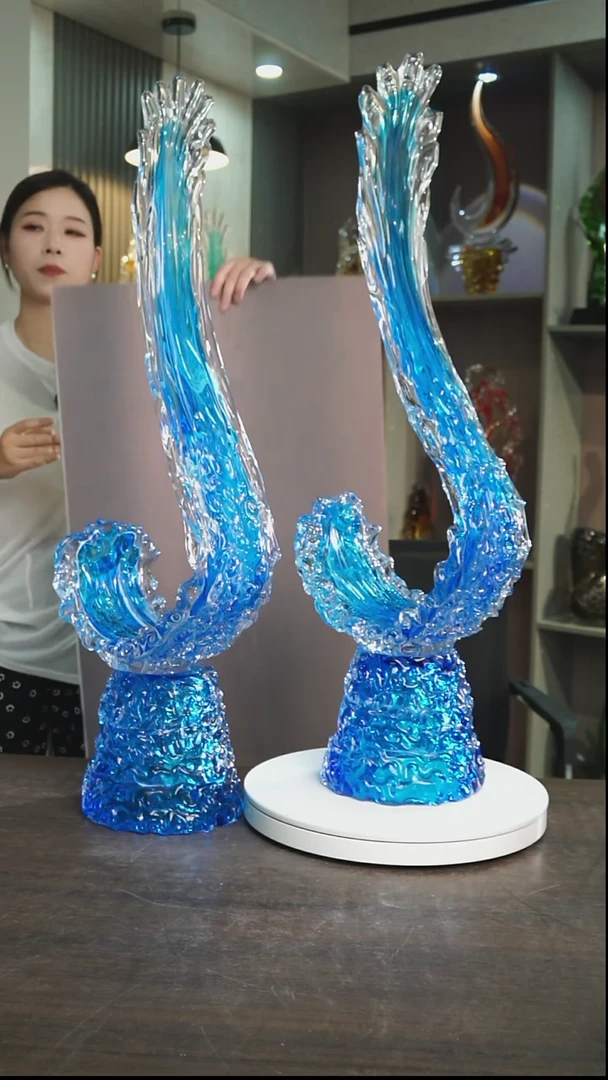 琉璃?****?一对海洋蓝色风生水起