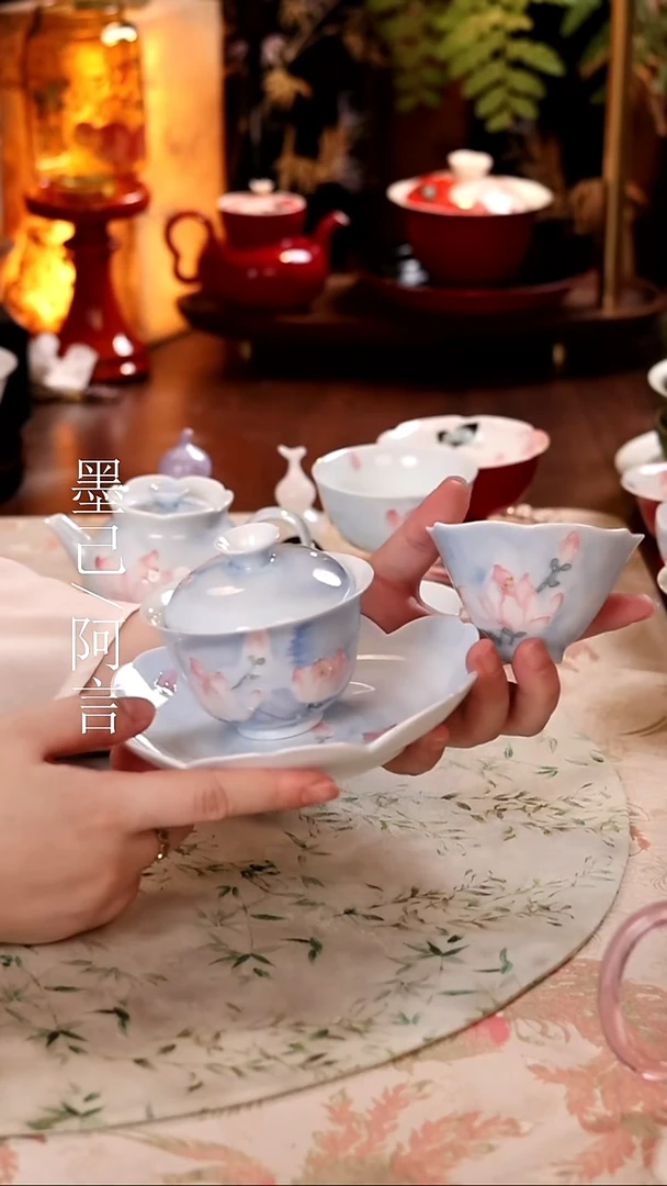 雾漫玉兰三件套 哈哈哈