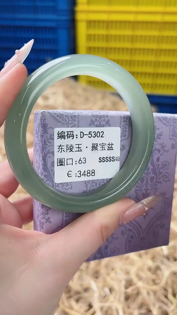 未镶嵌手镯石英质玉D-5302