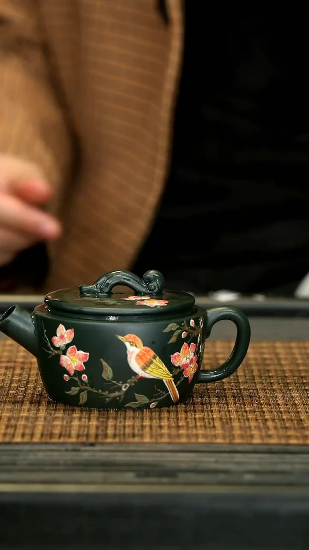 【闪购商品】紫砂茶壶13民国绿 如意汉瓦