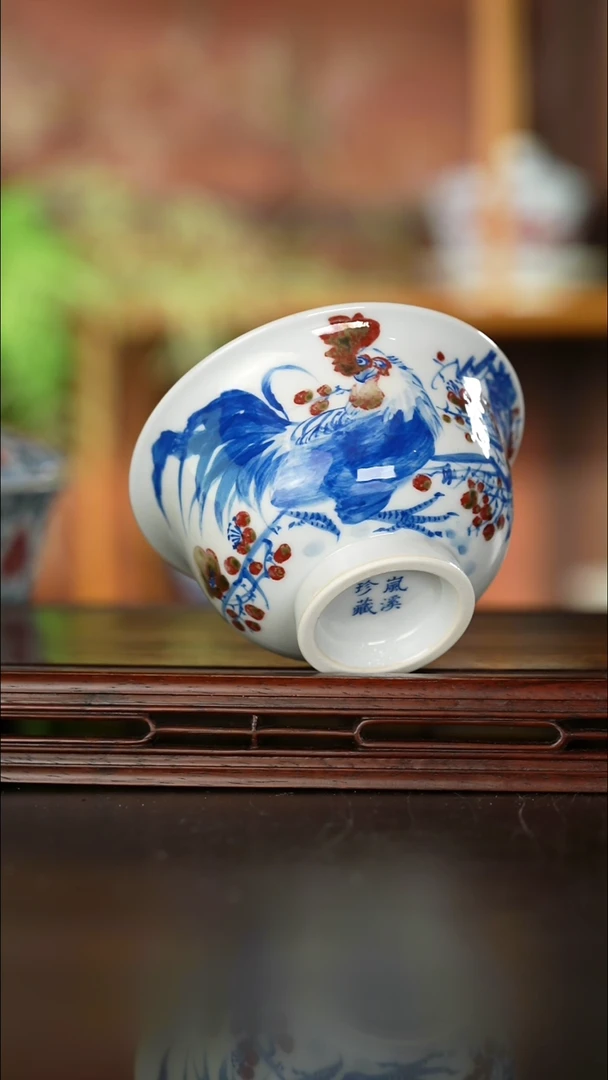 景德镇釉里红瓷器
