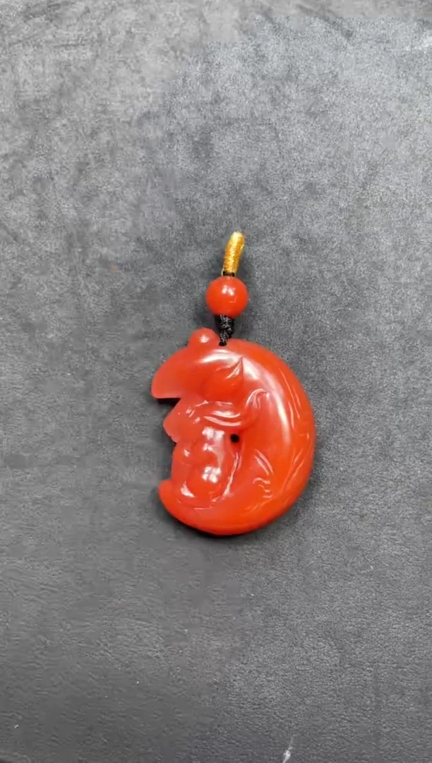 南红玛瑙挂件未镶嵌挂件