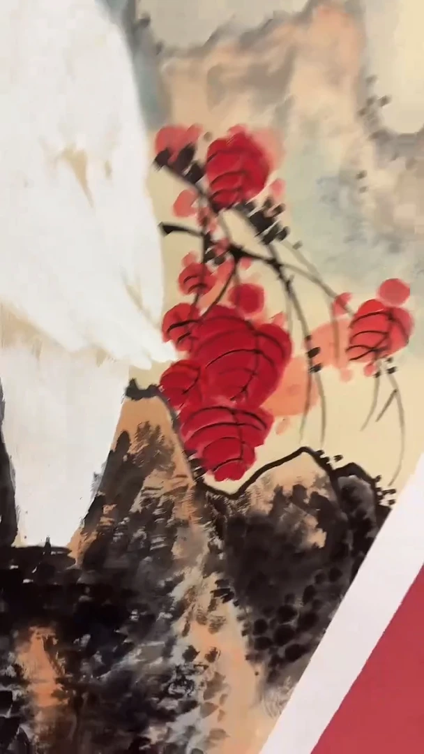 国画英志高昂