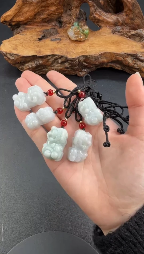 吊坠(不含链)未镶嵌翡翠翡翠饰品（多样性发货一件）-6