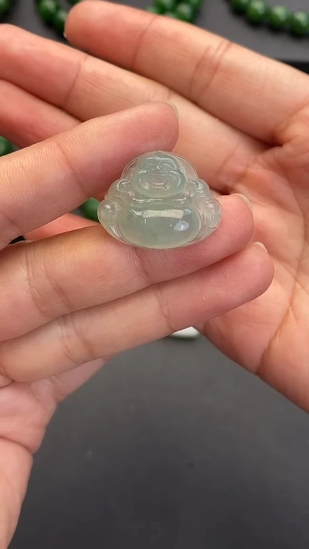 颈饰未镶嵌翡翠佛公