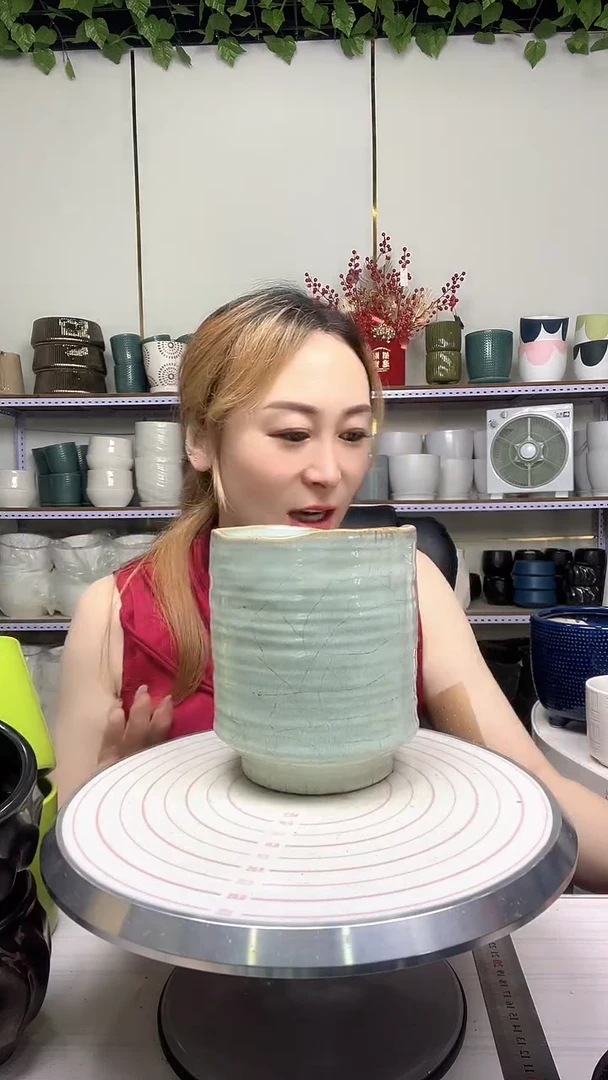 陶瓷花盆默认打孔宽高13-16