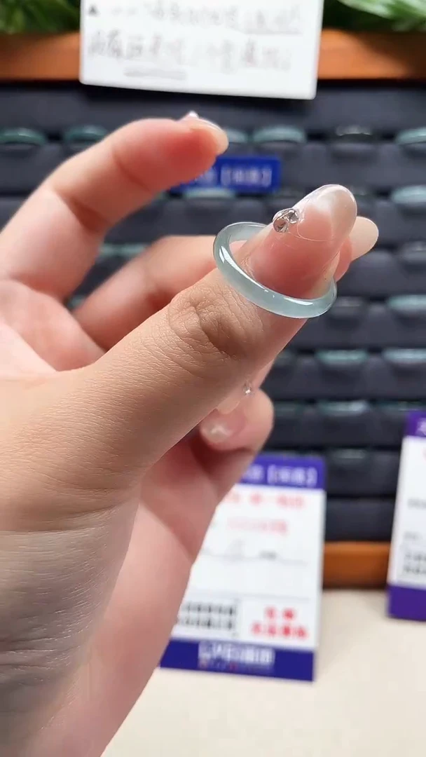【闪购商品】翡翠戒指未镶嵌天然翡翠A货戒圈0656