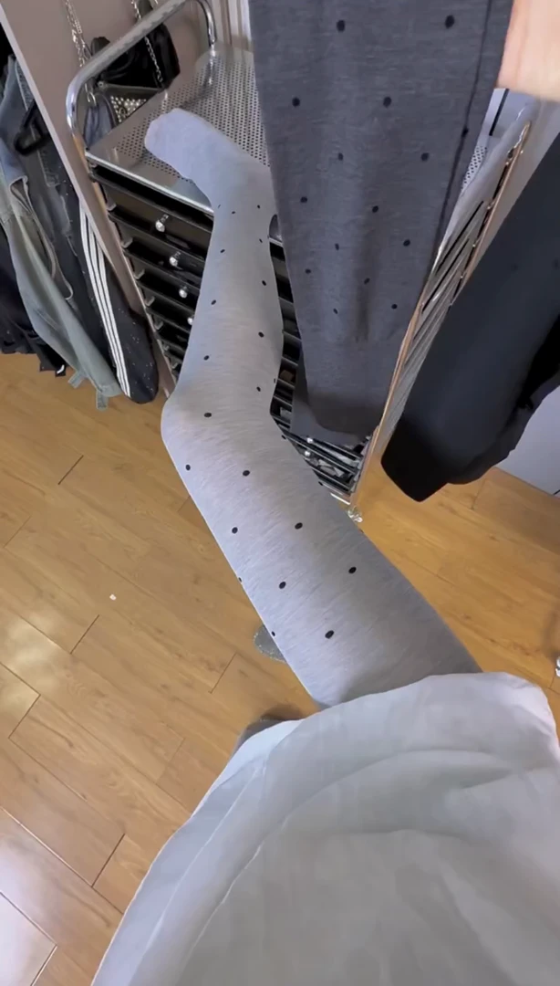 韩ins2025早秋新款时髦复古复古波点轻薄透气防晒连裤袜打底裤女