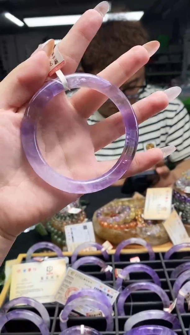 手镯未镶嵌水晶手镯513