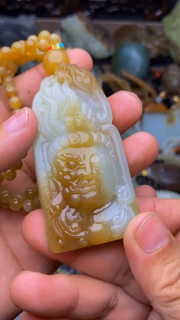 未镶嵌和田玉挂件绳*1