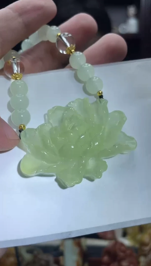 未镶嵌岫玉吊坠多样性发*货拍一发一