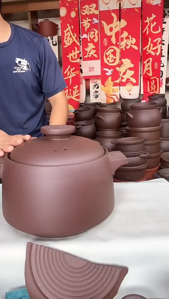 宜兴紫砂柚*微瑕5升螺纹款A180