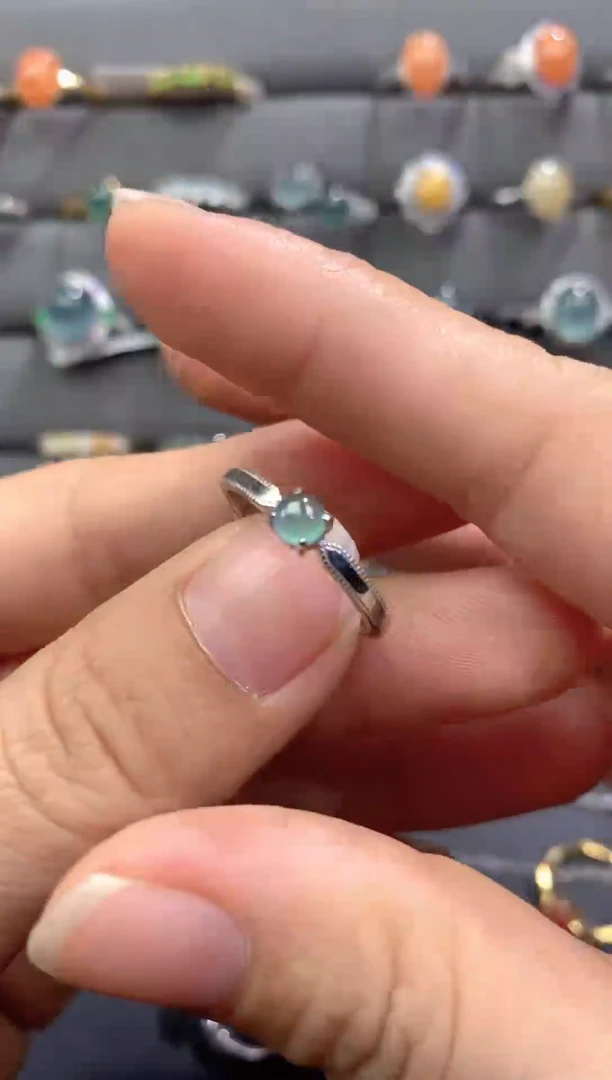 未镶嵌戒指翡翠翡翠A货