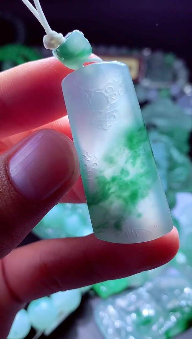 未镶嵌定制翡翠轩*#翡翠毛货定制