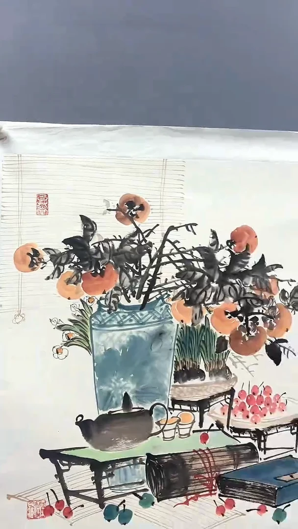 国画梅清老师4pc国画封面作品