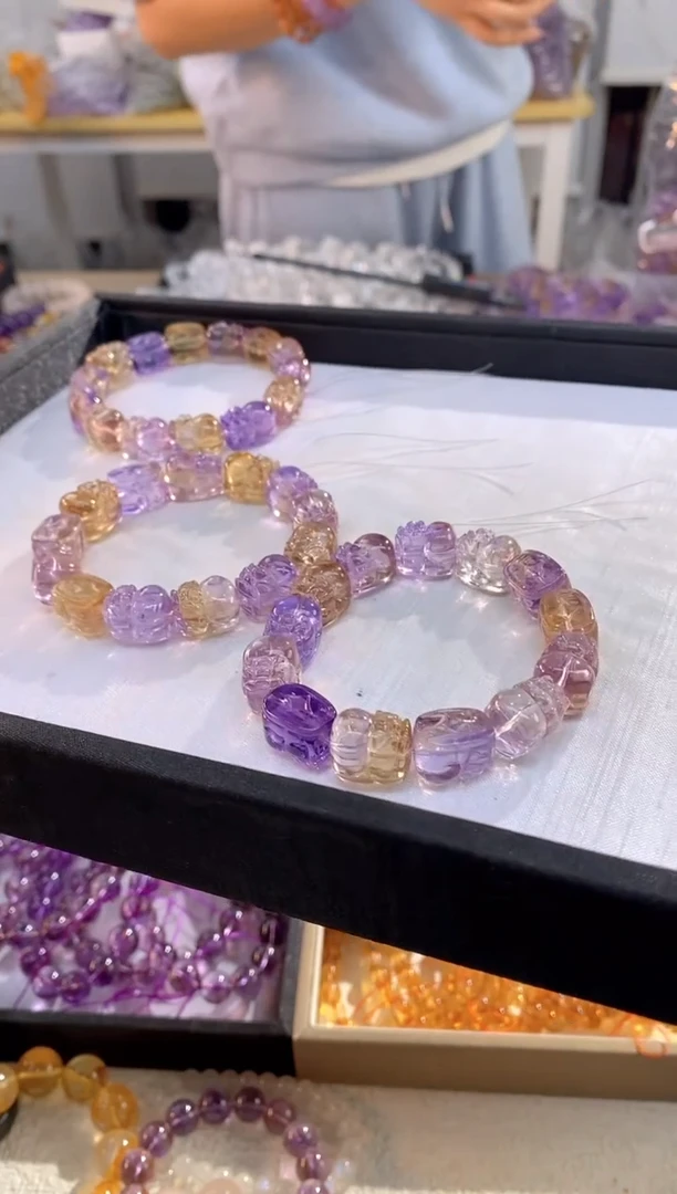 【闪购商品】水晶手串未镶嵌049/多样性发其一/卡10