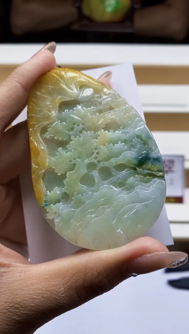 定制翡翠未镶嵌翡翠A货