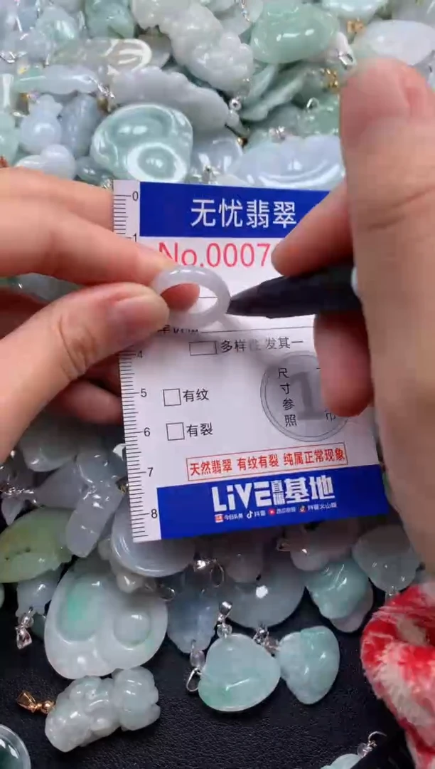 颈饰未镶嵌翡翠7860