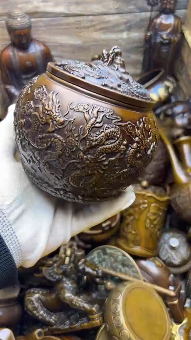 精美铜器，点击下单