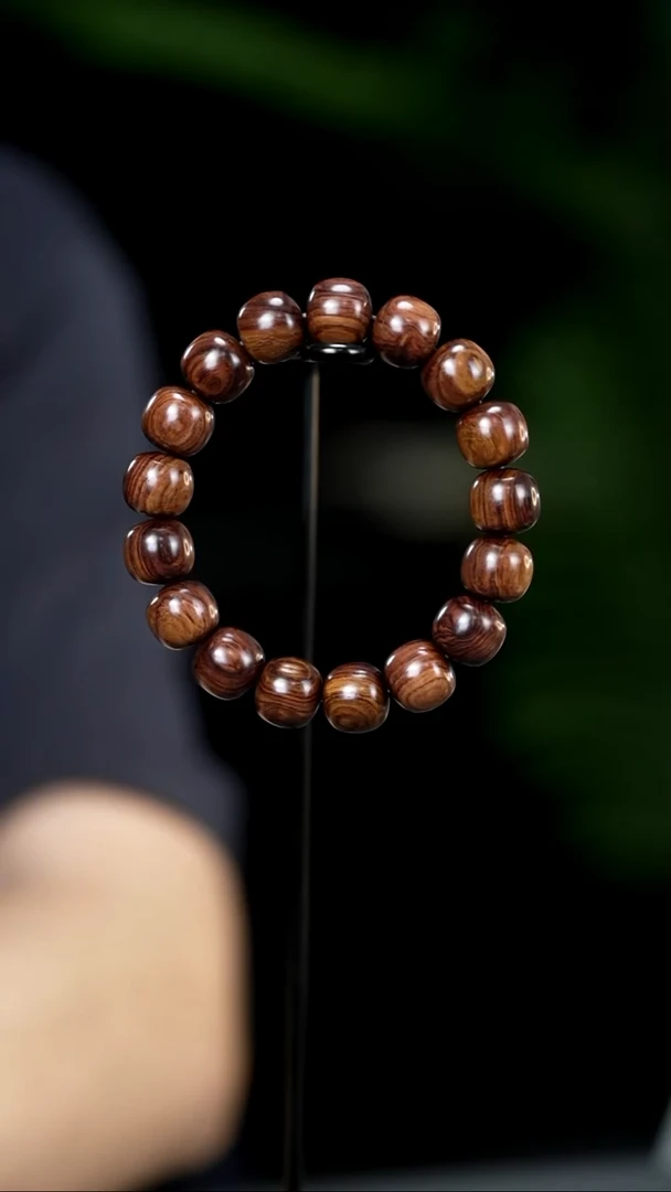 黄花梨/降香黄檀手串/手链黄花梨 12x13