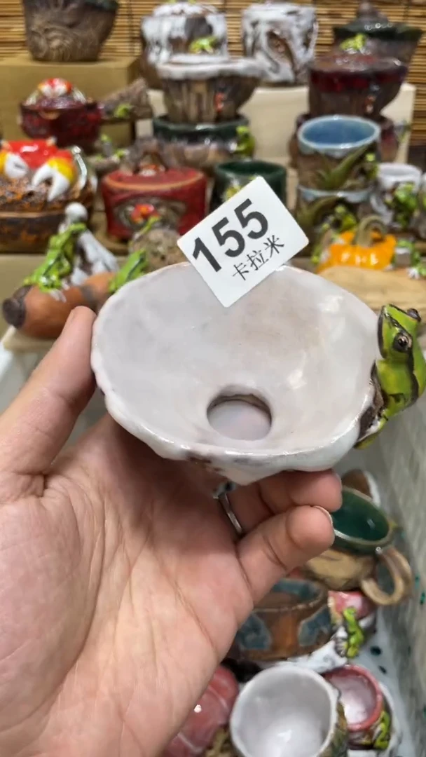 我***王155精美粗陶手工柴烧全量
