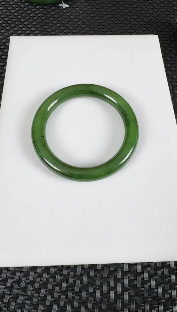 【闪购商品】和田玉（碧玉）手镯未镶嵌约56.3MM