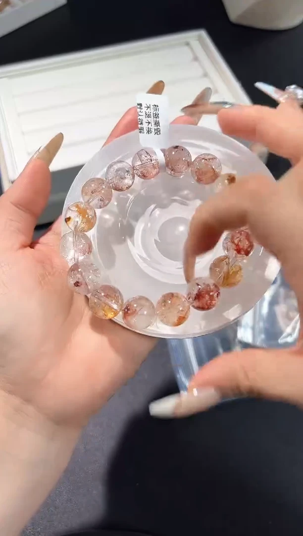 未镶嵌手链水晶13g多样性发其一【1条】默认微瑕13mm