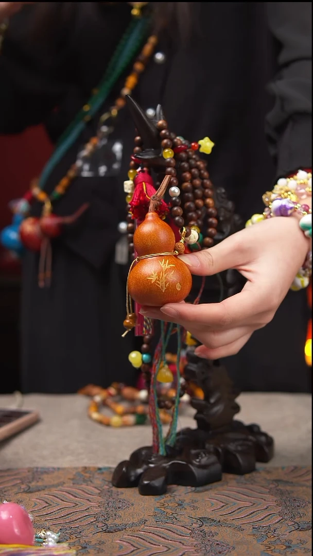 097玖澄文创漆艺葫芦国风配饰葫芦系列