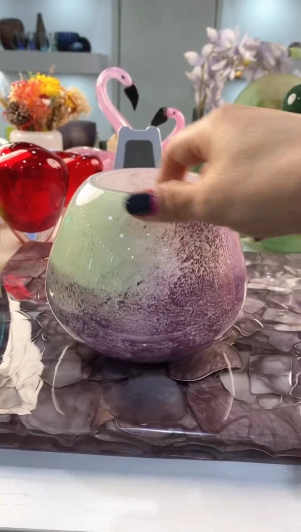 【闪购商品】琉璃慕忆家花瓶