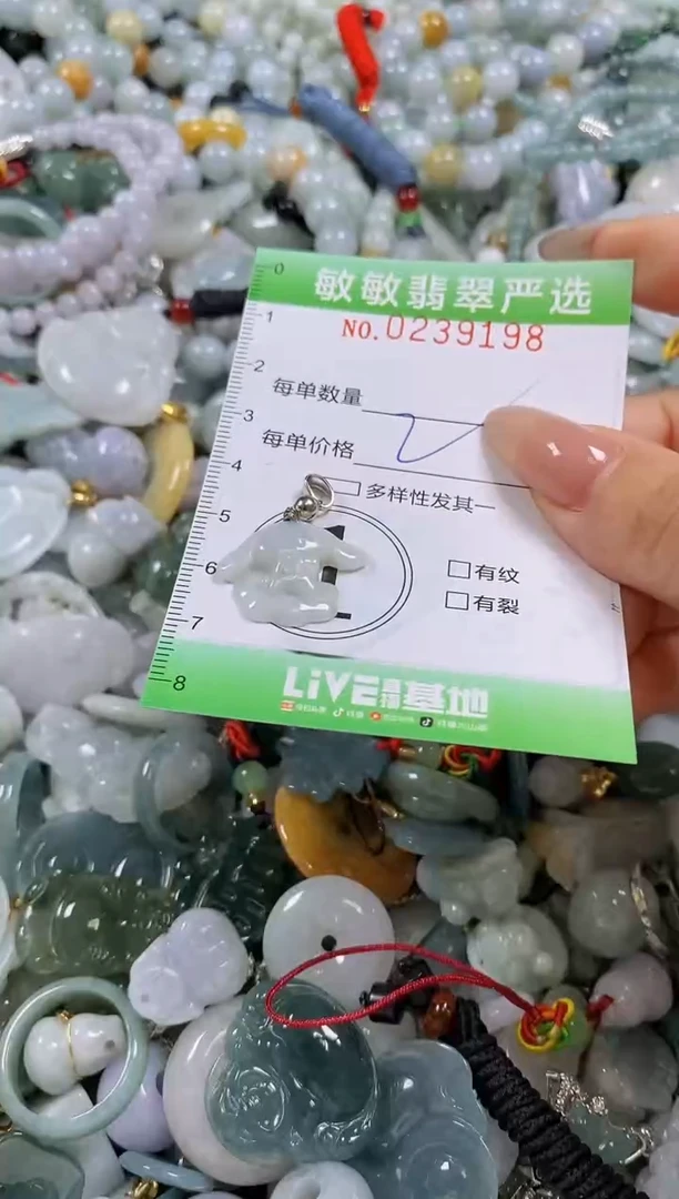 翡翠未镶嵌颈饰闪购0239198