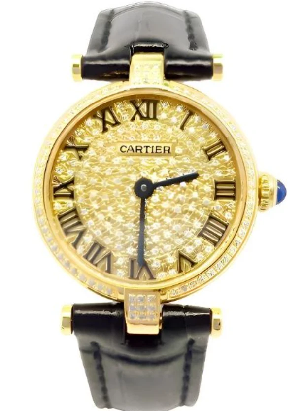 99新 Cartier/卡地亚 小饼 巴黎私人收藏系列 24盘后钻后盘jw