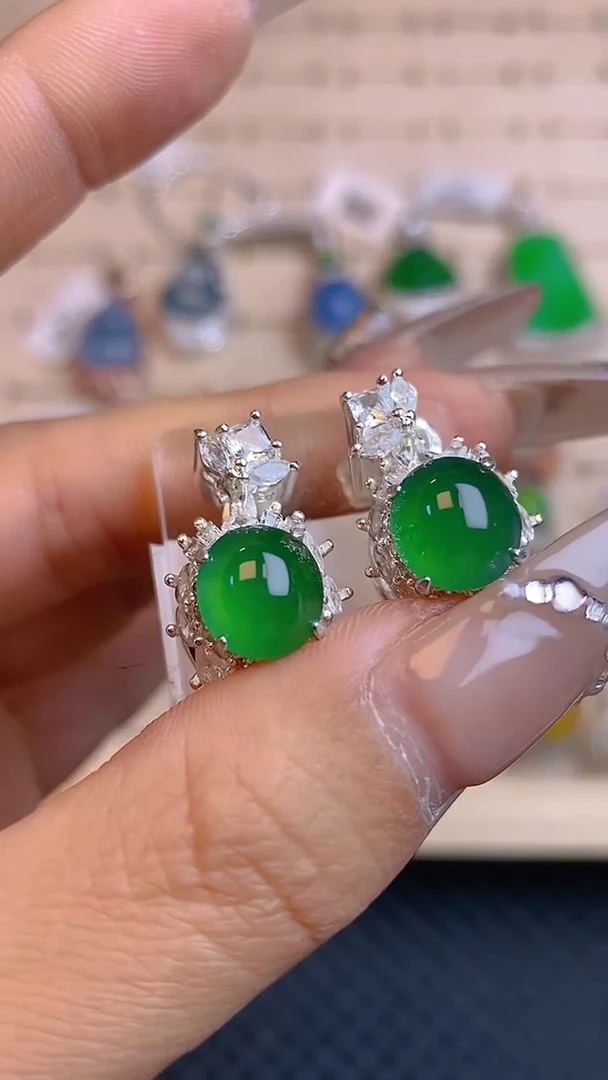 【闪购商品】定制翡翠未镶嵌天然A货翡翠124