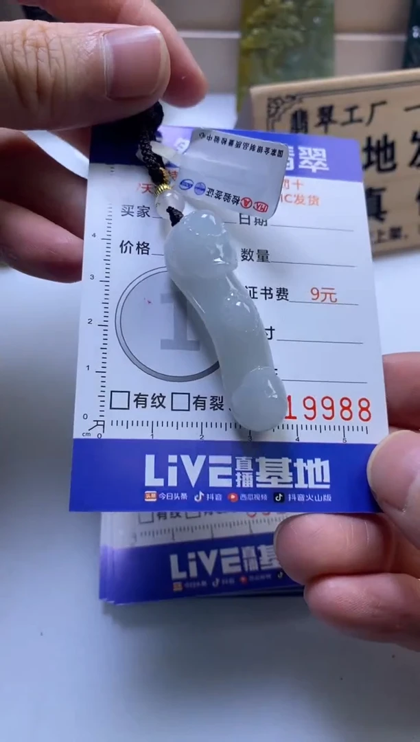 颈饰未镶嵌翡翠