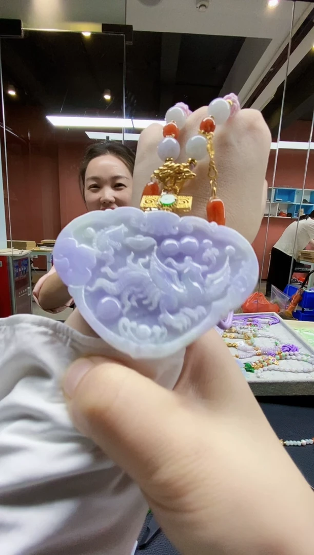 颈饰未镶嵌翡翠翡翠吊坠