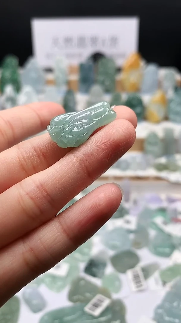 吊坠(不含链)未镶嵌翡翠5白菜