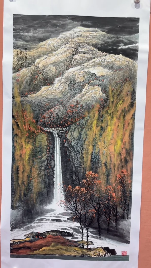 国画师立照老师国画作品