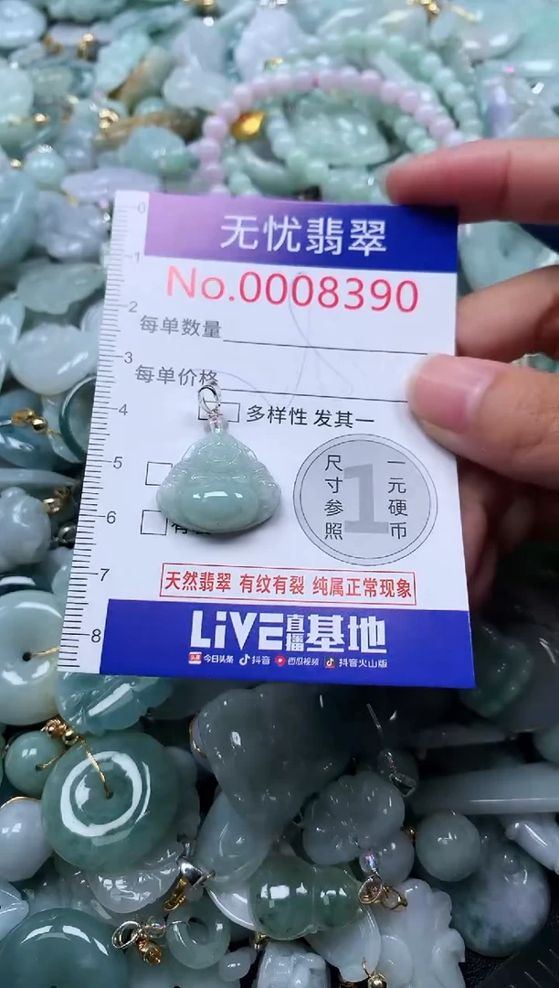 颈饰未镶嵌翡翠8390