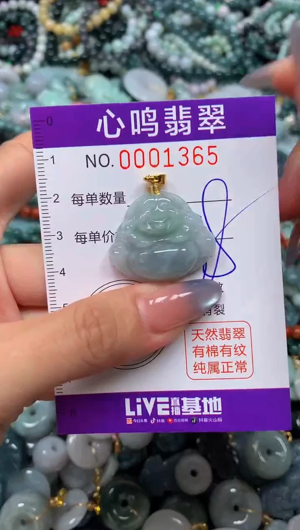 颈饰未镶嵌翡翠闪购001365
