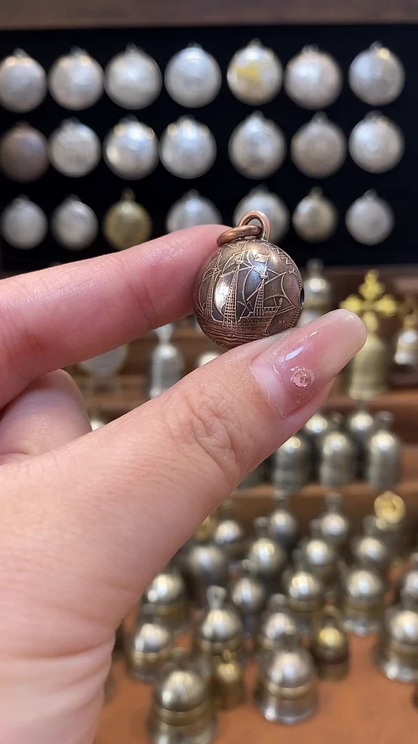 这**了半便士红铜圆铃铛微瑕