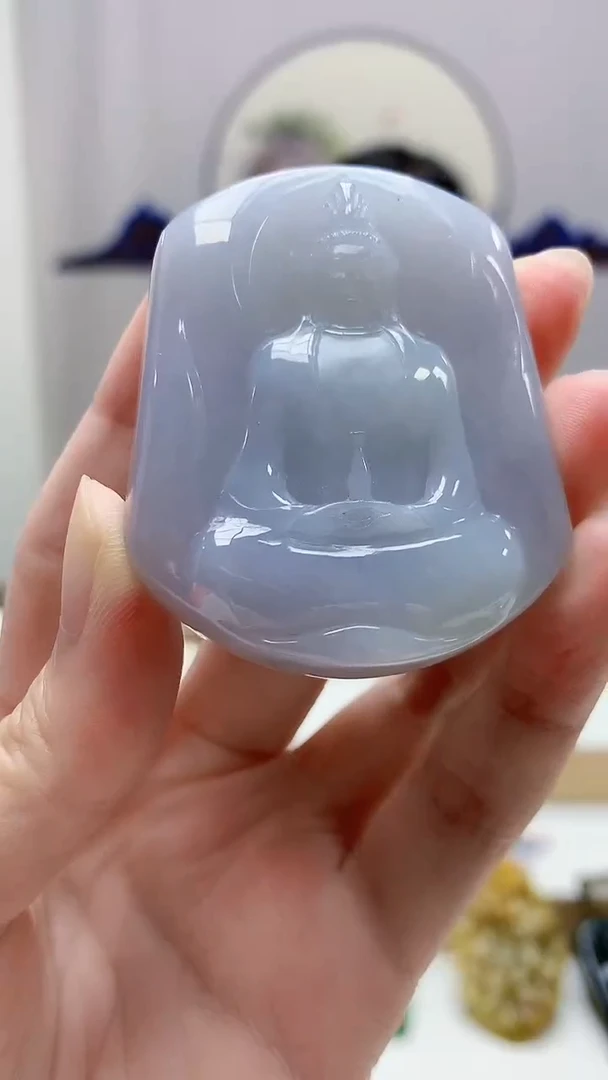 未镶嵌定制翡翠4852zm-毛货挂件34